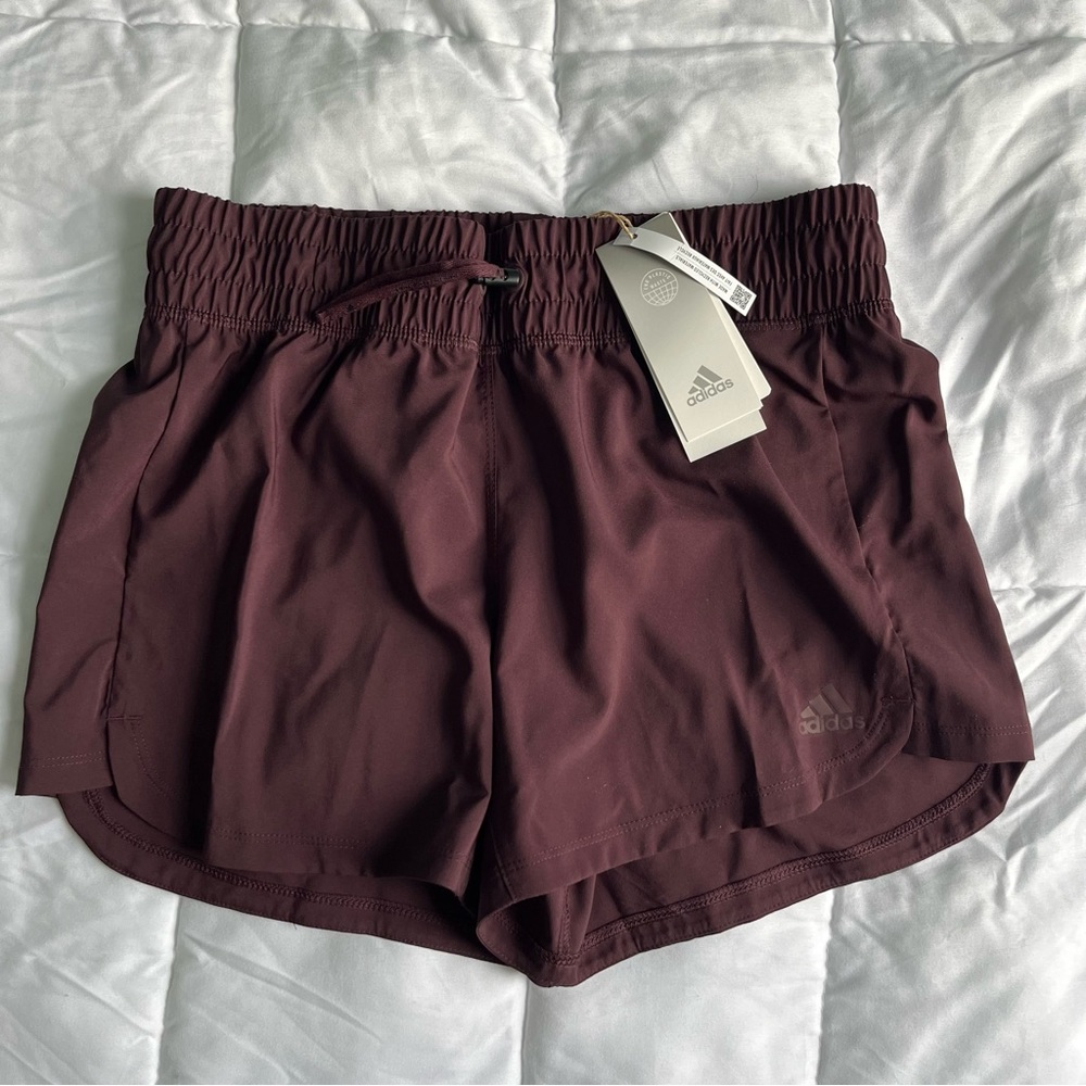 NWT ADIDAS LOGO CINCH SHORTS